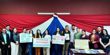 Actividad de cuentacuentos en guaraní en conmemoración al Día Mundial del Libro en la FACIJS, filial Curuguaty.