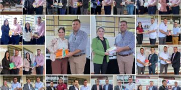 Docentes y alumnos donan libros a la biblioteca de la FACIJS en el marco de la semana del libro